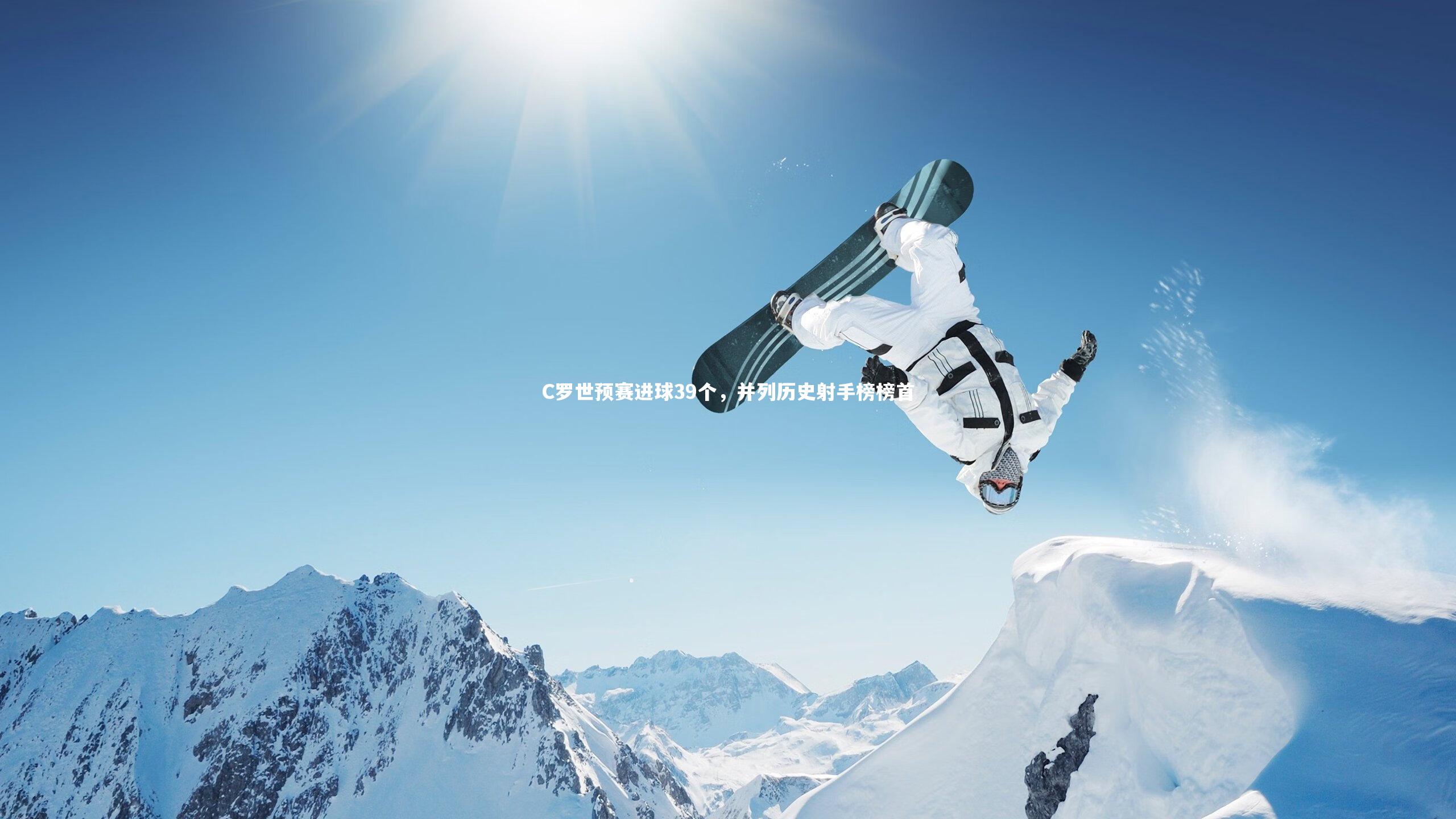 C罗世预赛进球39个,并列历史射手榜榜首